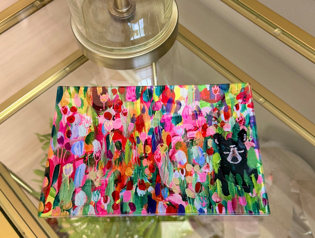 Cubby glass plate