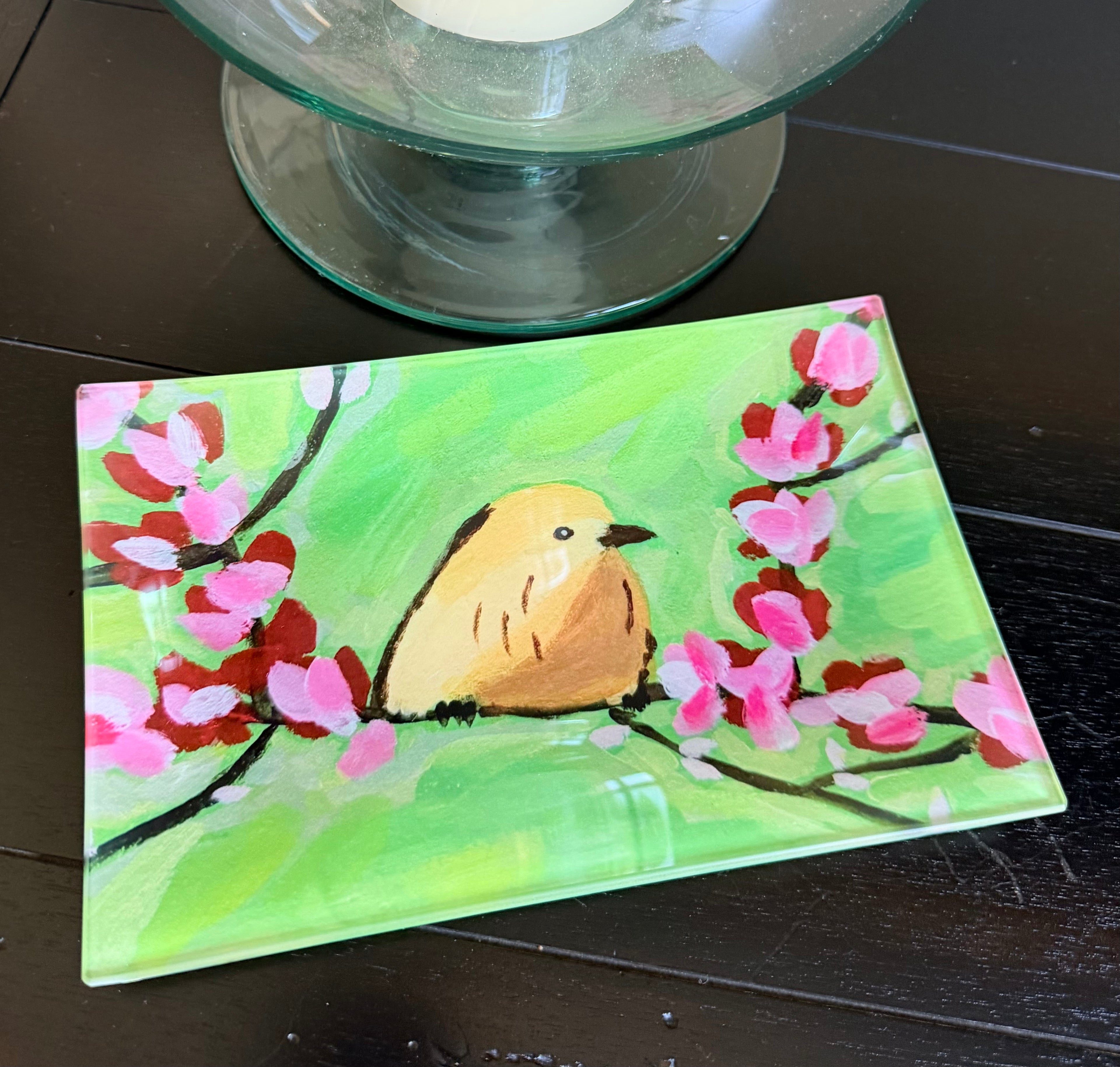 Little Miss Sunshine – 5x7 Glass Plate
