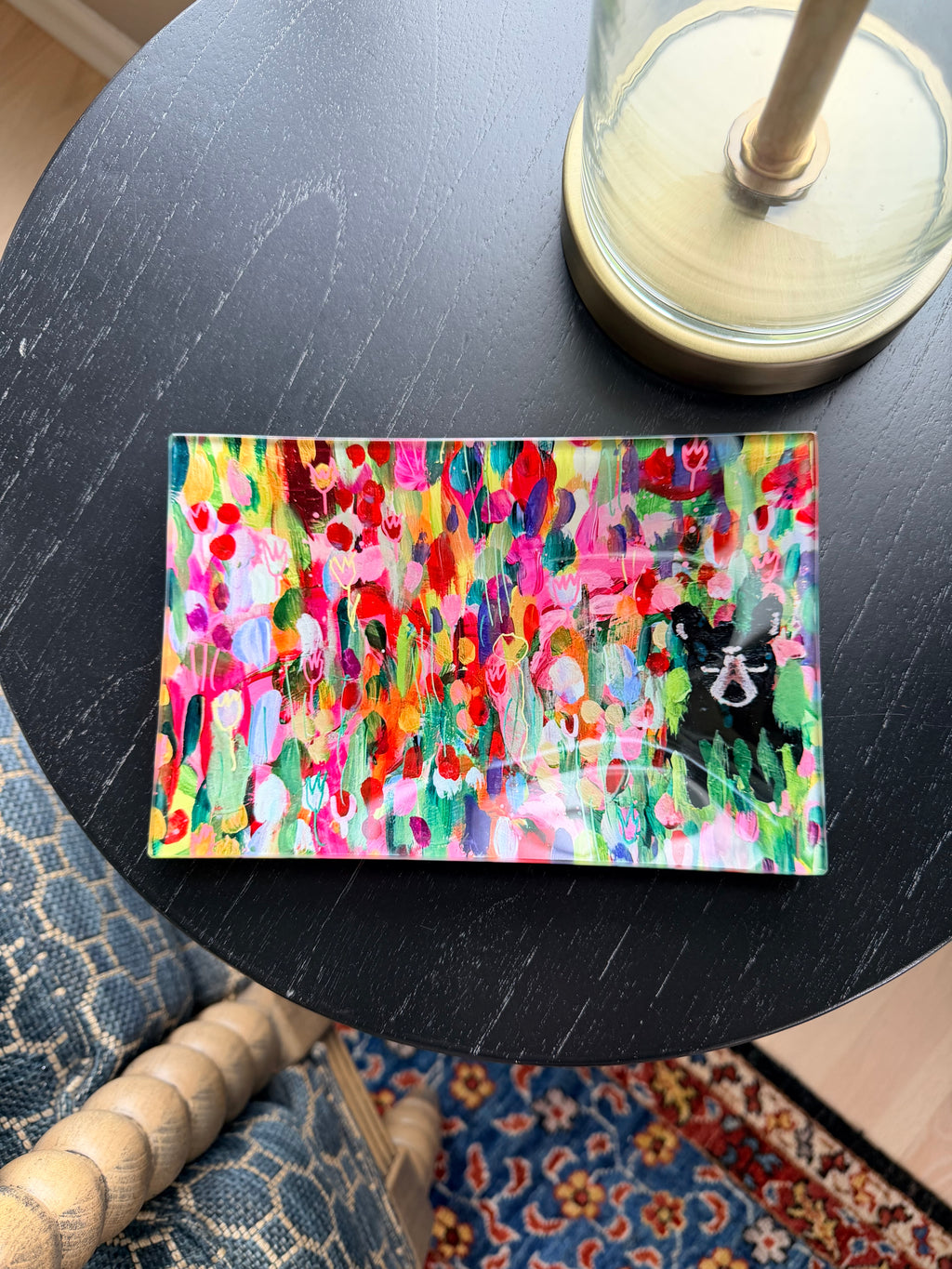 Cubby glass plate